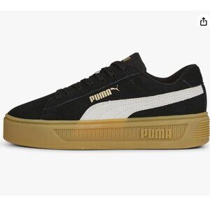 PUMA Women's Smash Platform V3 Suede Sneakers